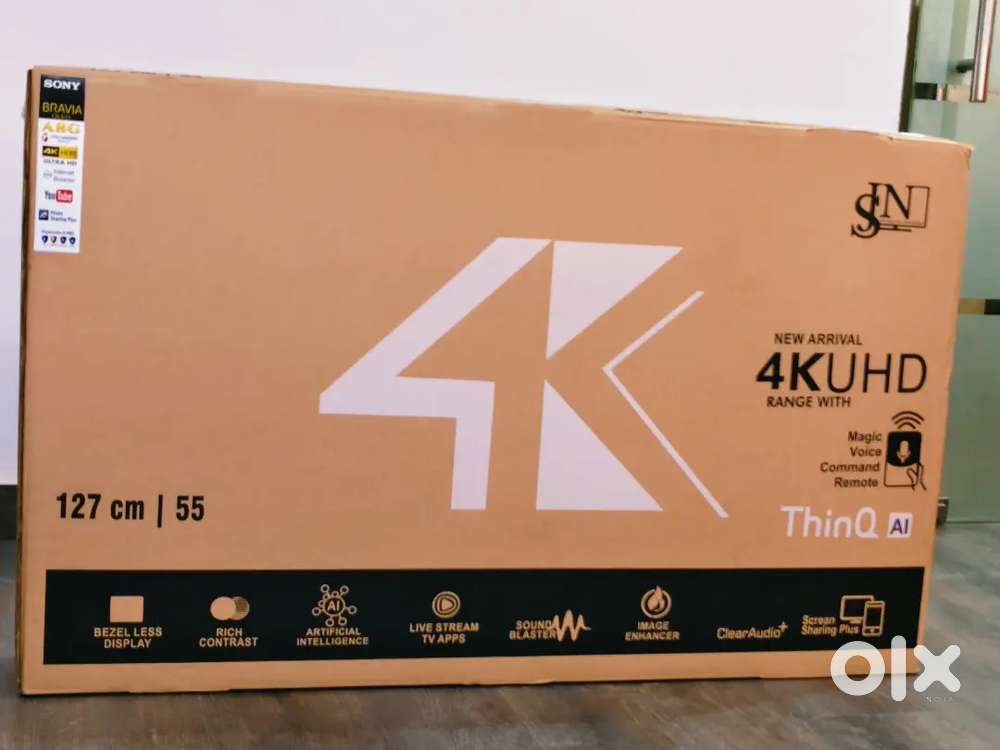 50 INCHES ANDROID SMART LED TV WITH WARRANTY