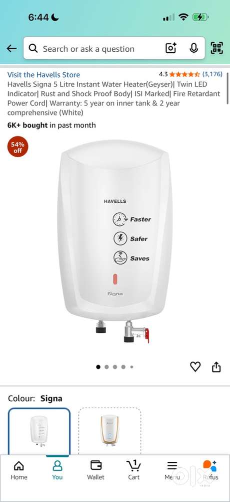 Want to sell 5L Gesysar Brand new used once