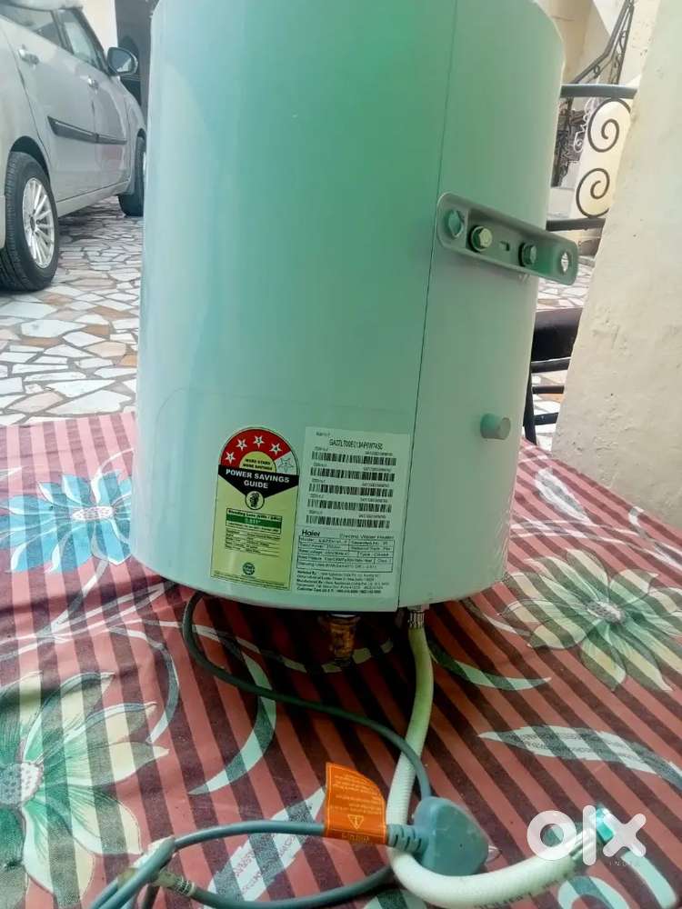 Gyser haier company 25 litre 2024 model december purchase