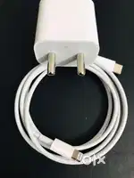 Iphone 20W original charger with cable 10 days warranty. Only1700