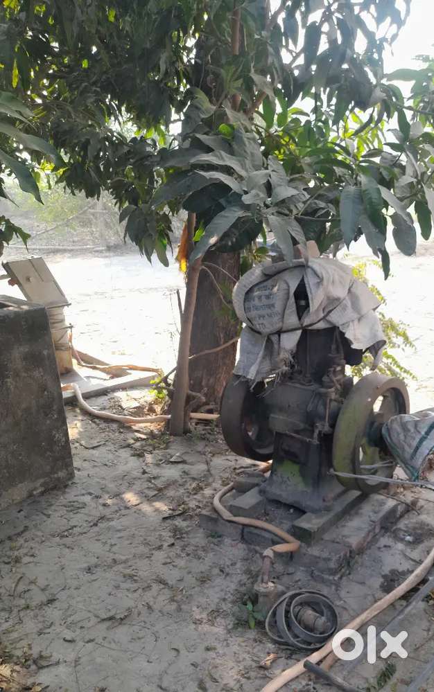 10HP Lister इंजिन with जनरेटर for sale/ डीजल/ good condition