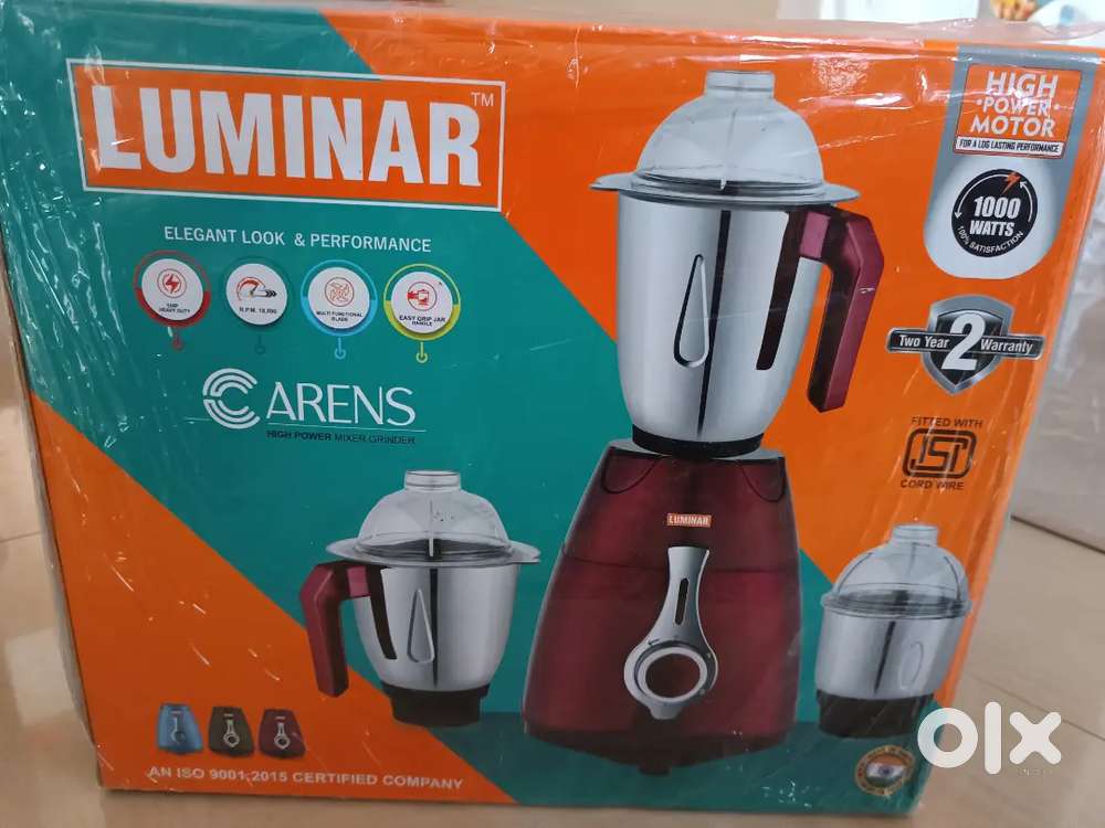 Luminars high power mixer and grinder