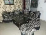 8 seater sofa set with center table