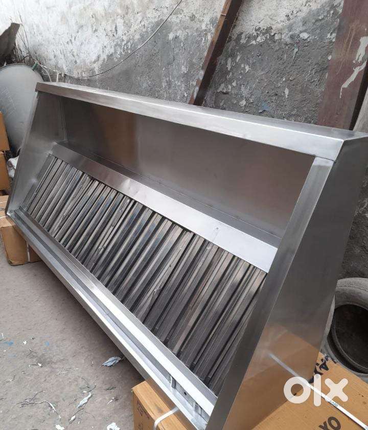 Used commercial restaurant equipments Ss ducting ss hood ss chimni