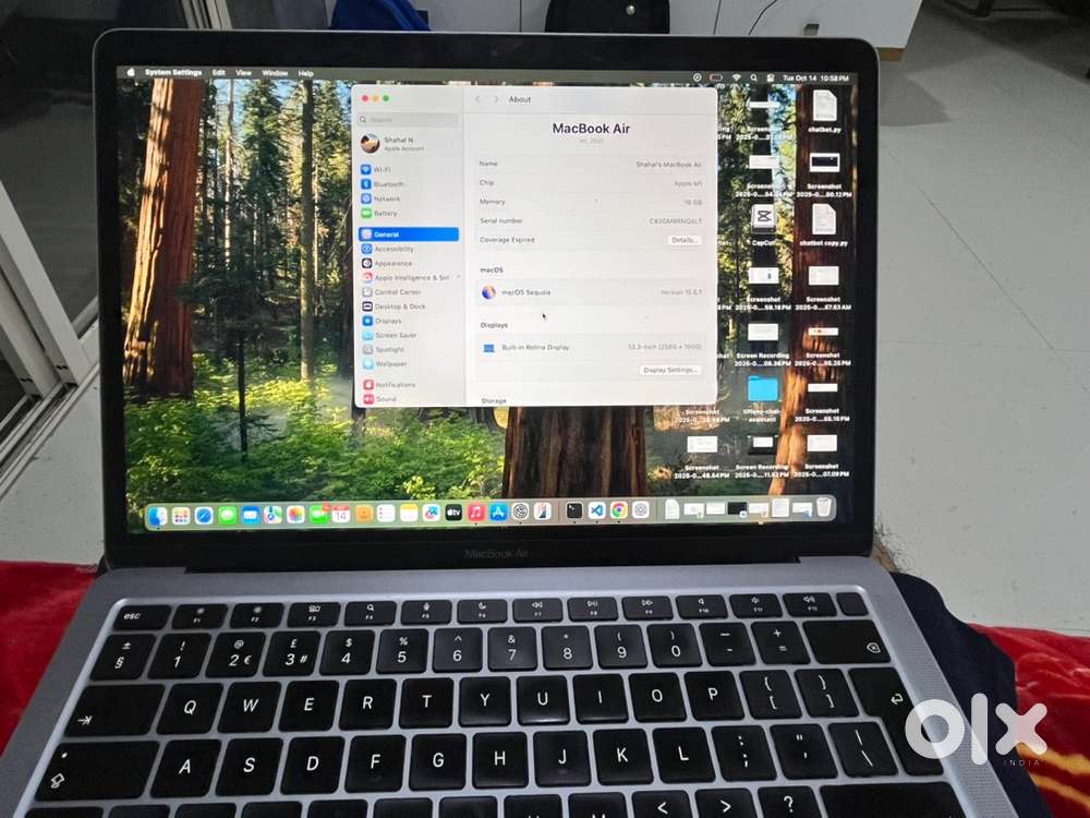 Macbook Air 2020 M1