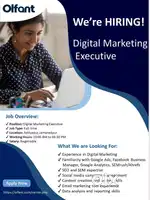Hiring Digital Marketing Intern or Excutive / Specialist