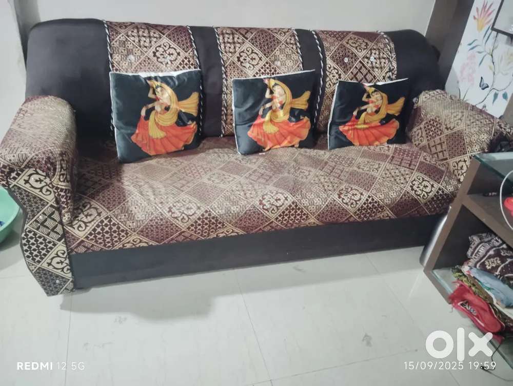 Sofa set for sale on urgent basis