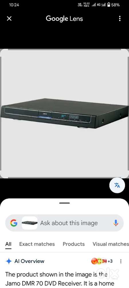 LG Tv & Jamo home theatre system