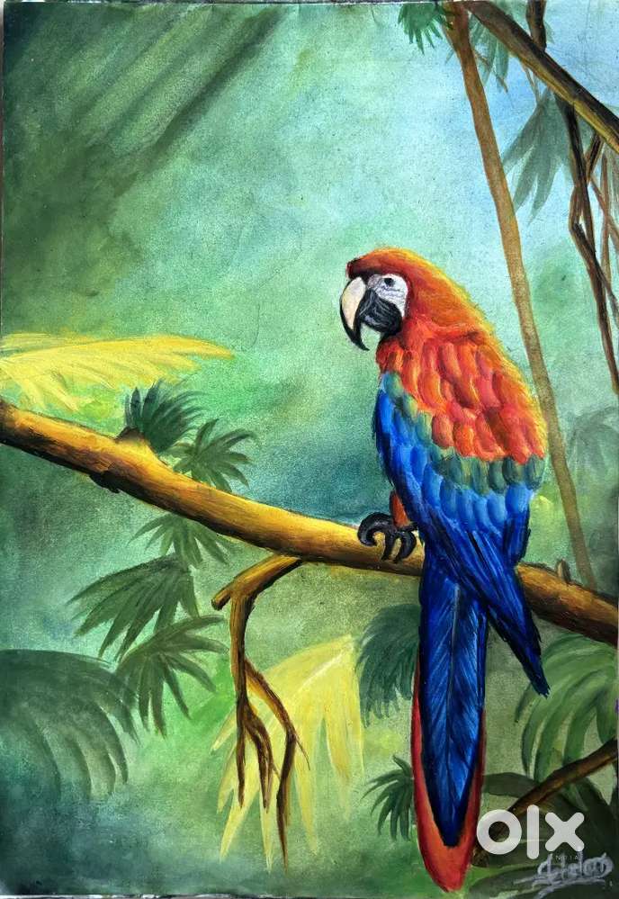 Acrylic painting