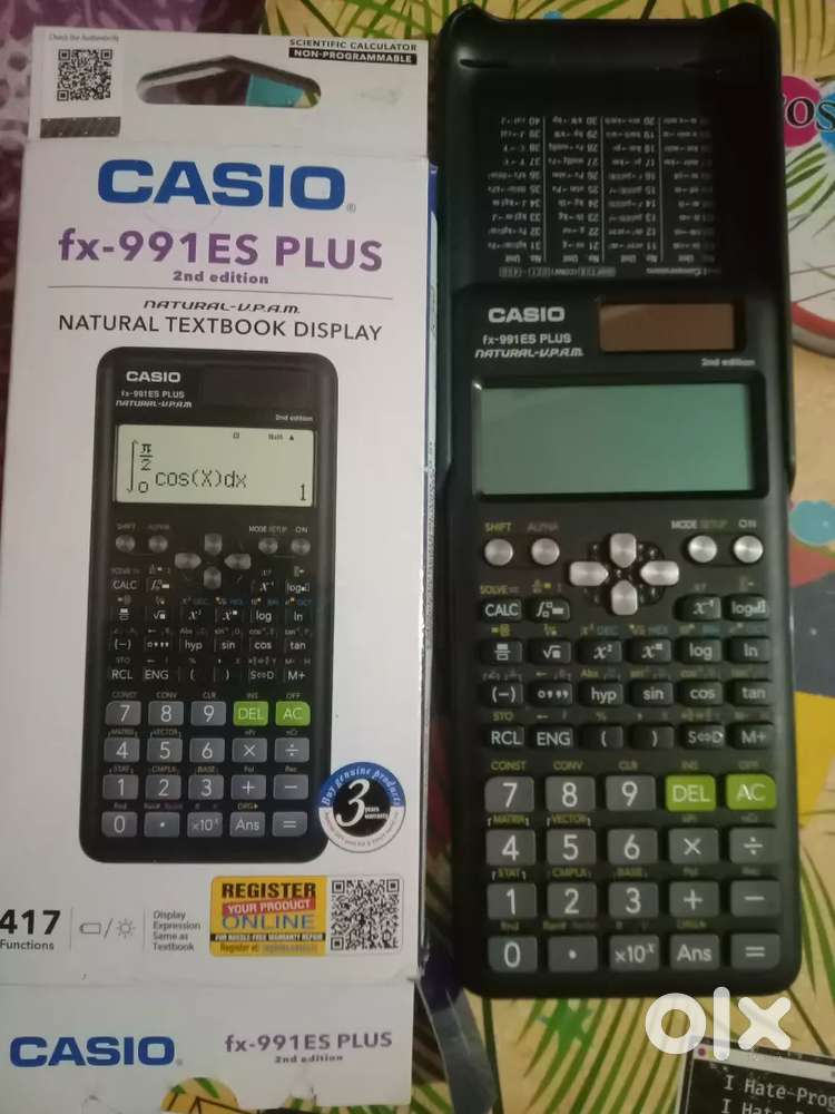 Casio fx-991ES PLUS  3 year warranty