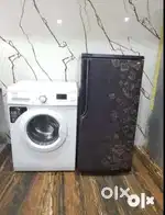 Samsung single door refrigerator and marqu front load washing machine