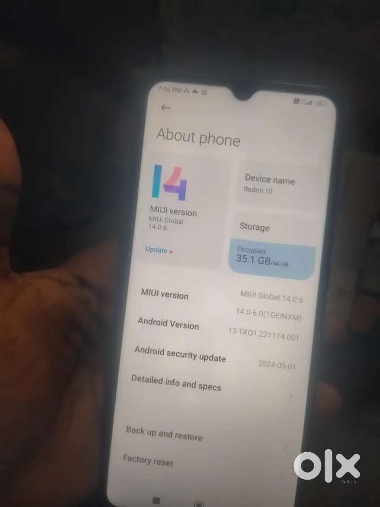 Redmi 10 good condition