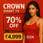 Best Budget Smart TV Crown – 1 Year Warranty