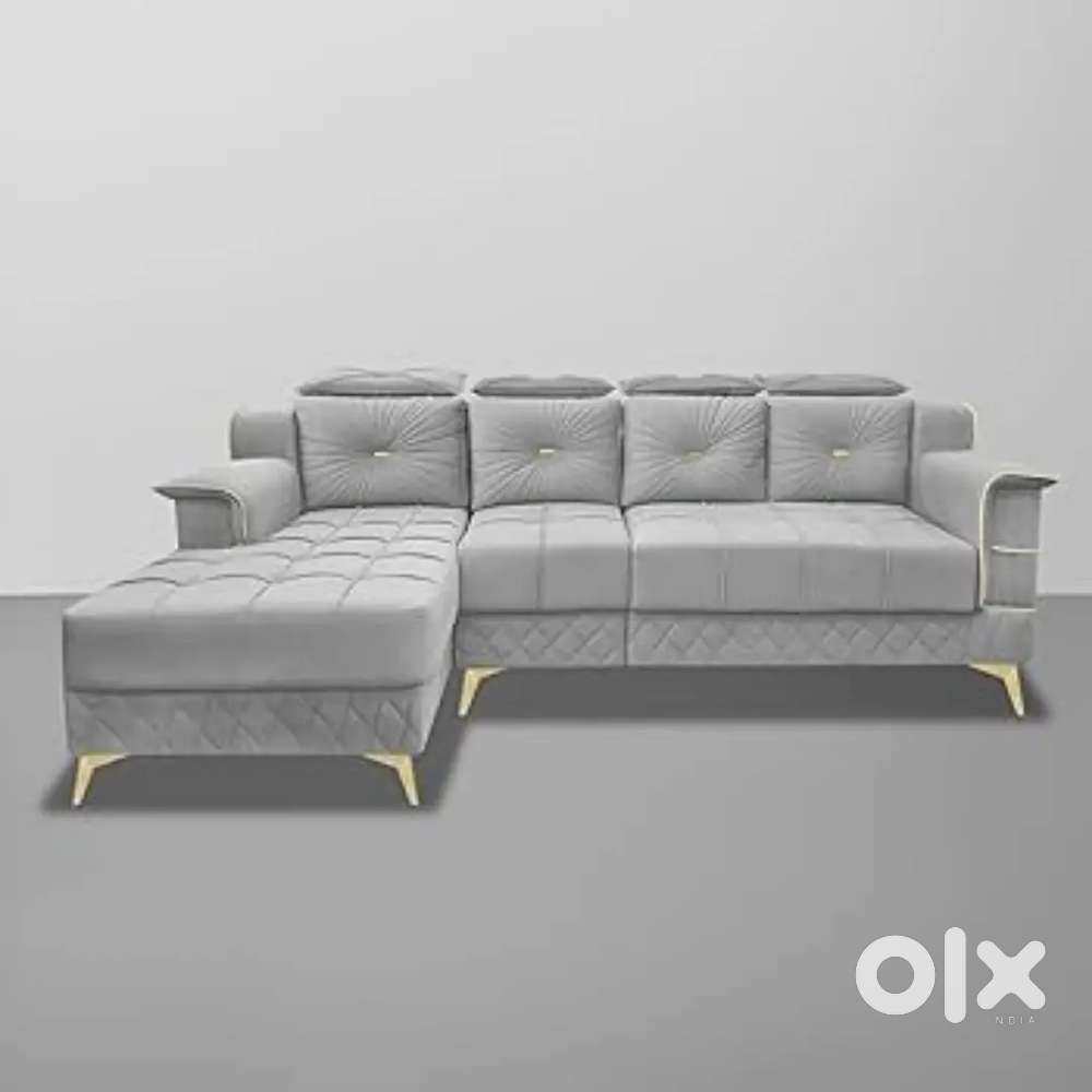 Super discount buy new sofa 8499, L size sofa 13990/-EMI on bajaj