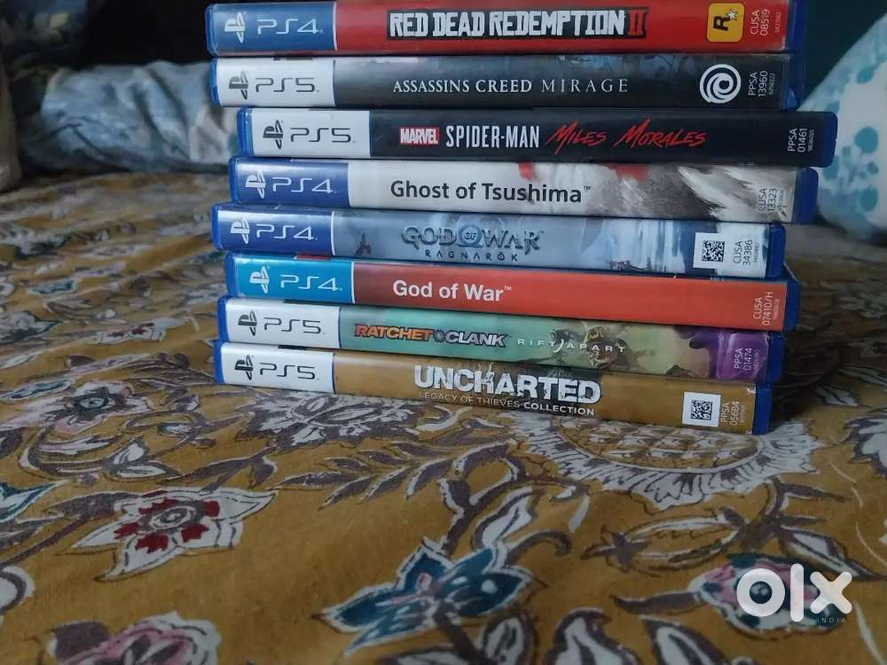 Ps5 and Ps4 games