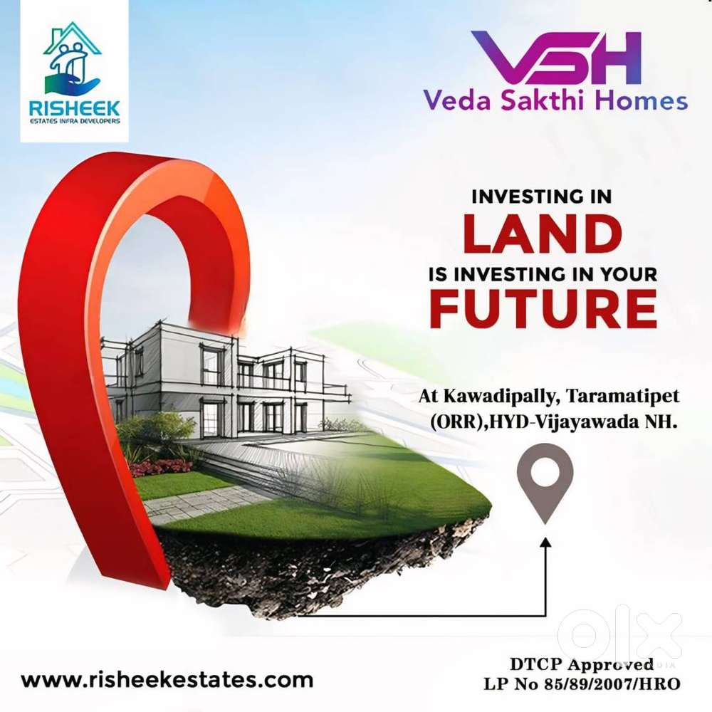 Villa Plots @ 17.5 Lakhs with Free Registration & 100% Loan