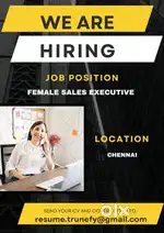 FEMALE SALES EXECUTIVE