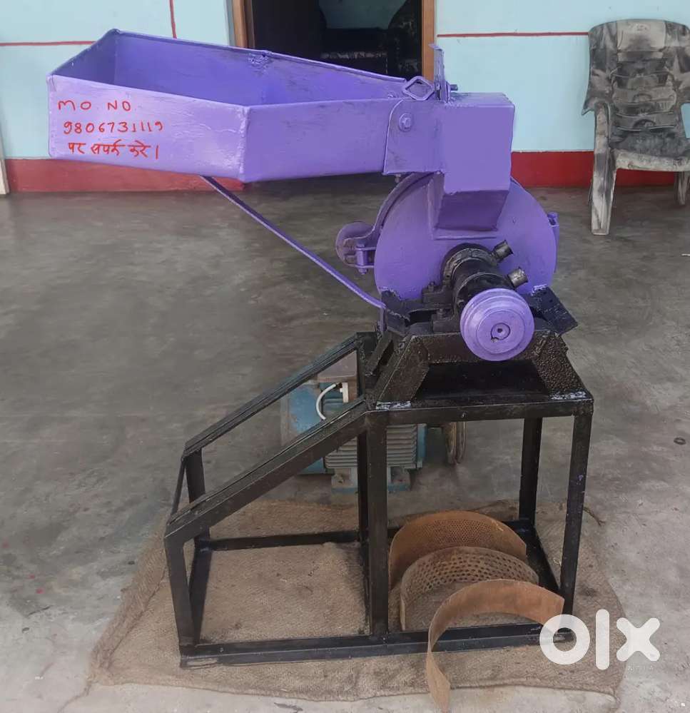 3 hp single phase pulverizer /chakki, haldi dhaniya masale 40-45 kg ph