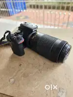 NIKON D 5600 with 18-55 Kit lens + 70-300 Telephoto lens