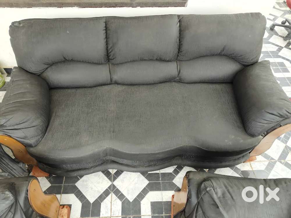 Black sofa