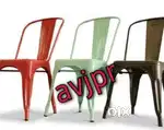 New iron tolix chair with powder coating paint cafe chair