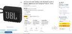 JBL GO 3 Bluetooth Speaker