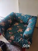 2 Seat Sofa + center table with 4 seatings