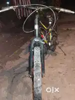 Black bicycle
