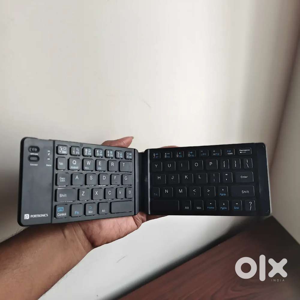 Portronics Portable Foldable Bluetooth Keyboard.