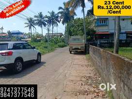 KALAMASSERY, KANGARAPPADY 23 CENT   HOUSE PLOT   FOR SALE