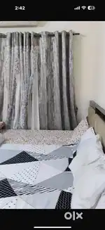 King size double bed with mattress