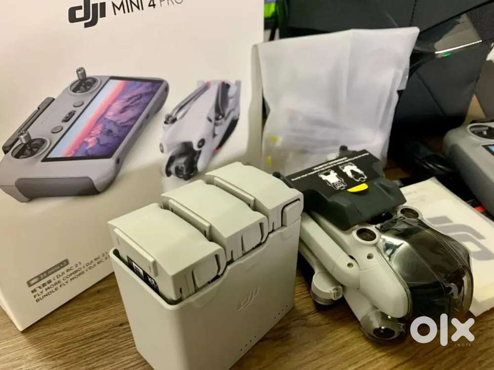 DJI Mini 4 Pro Fly More Combo Camera Drone (with RC 2 Remote) + 128GB