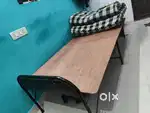 foldable bed + Japanese rice cooker + Bajaj Premium light