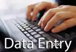 Simply typing job data entry