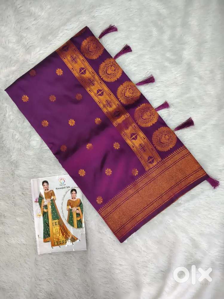 Traditional saree with 100% quality