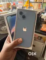 iPhone 14 blue colour with bill box