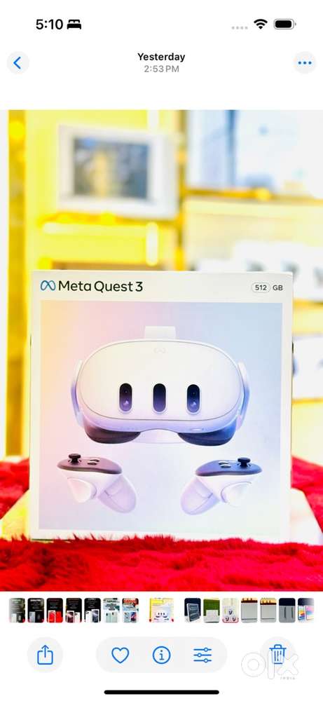 META QUEST 3 (512GB) SEALED WITH STORE BILL BRAND WARRANTY