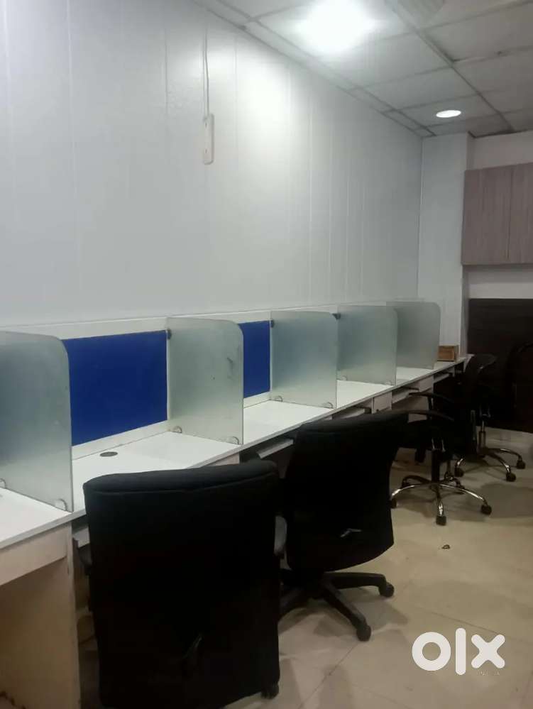 2 Cabin's with Workstation's fully furnished office space