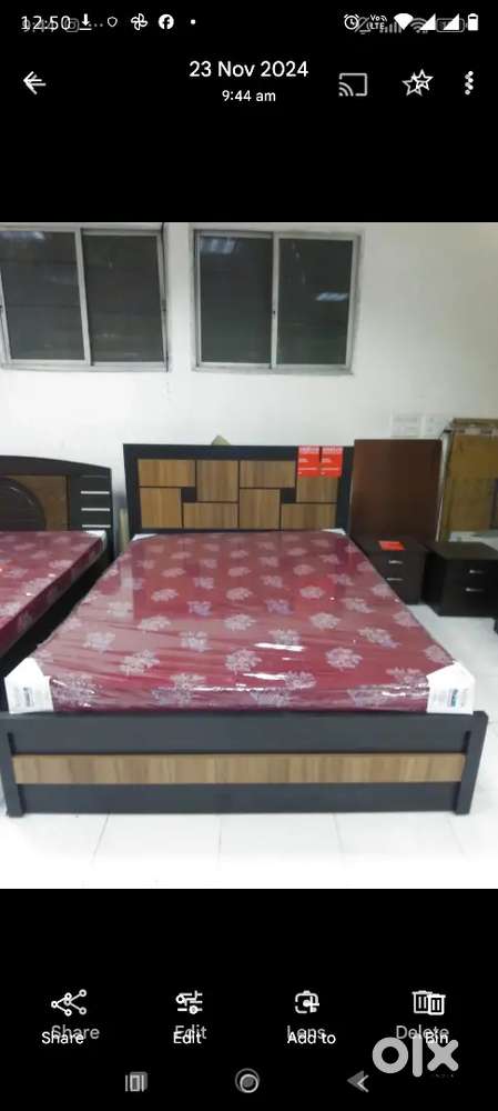 Half hydrolic new bed