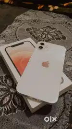 iPhone 12,128gb white bill box cable