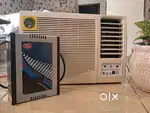 Carrier 1 Ton Window AC (3 Star) – With Bill & Stabilizer – Excellent
