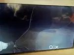 VU LED 55 inch  display damage remain work fine
