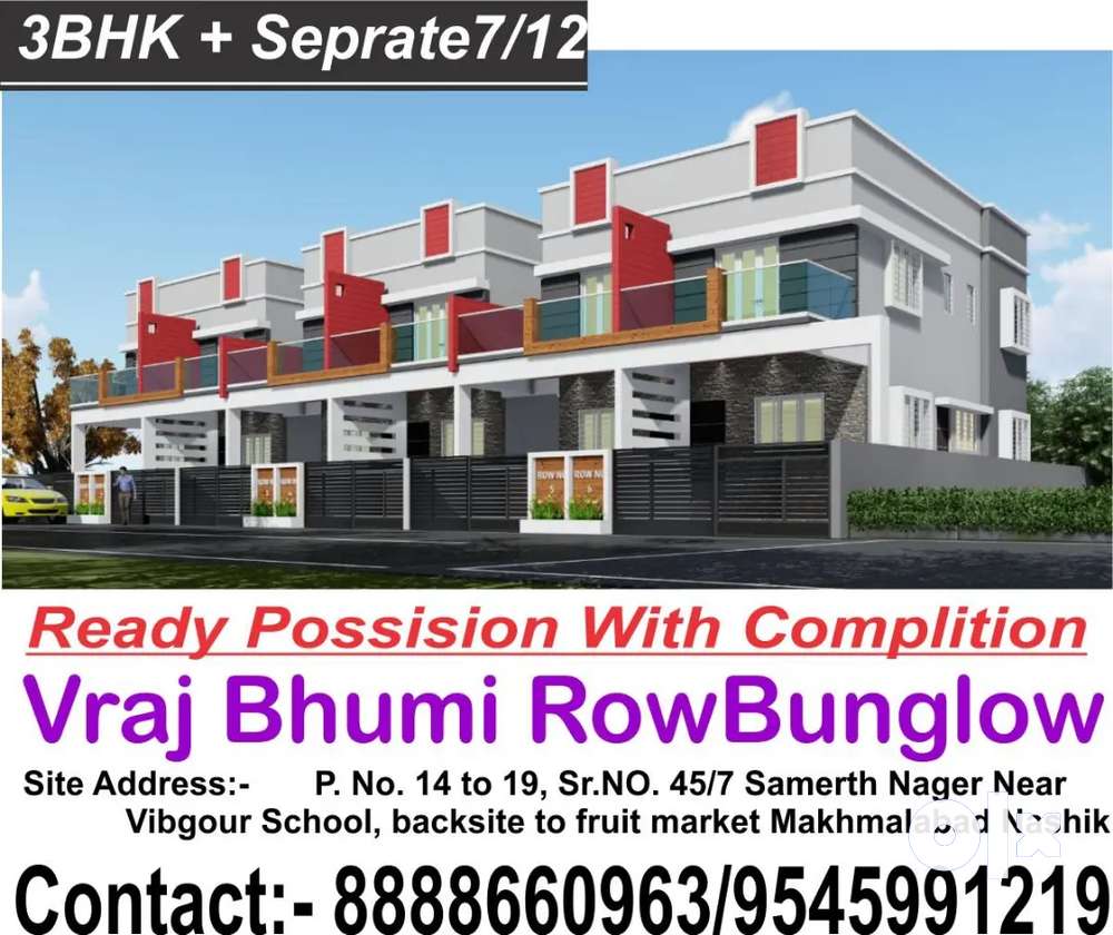 3BHK LUXARIOUS BUNGLOW ON PRIME LOCATION