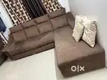 3 seater Sofa + Lounger and Teak Dining Table 6 seater