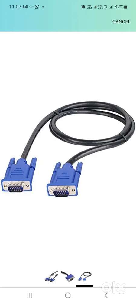 1.5 meters VGA cable for monitors