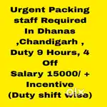 Packing Job Dhanas, Chandigarh
