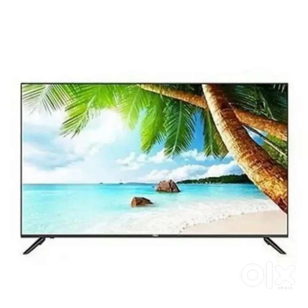 43 inch smart android frameless led tv with 600 channel free in tv