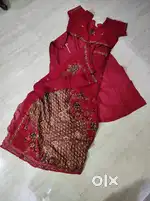 Saree with blouse