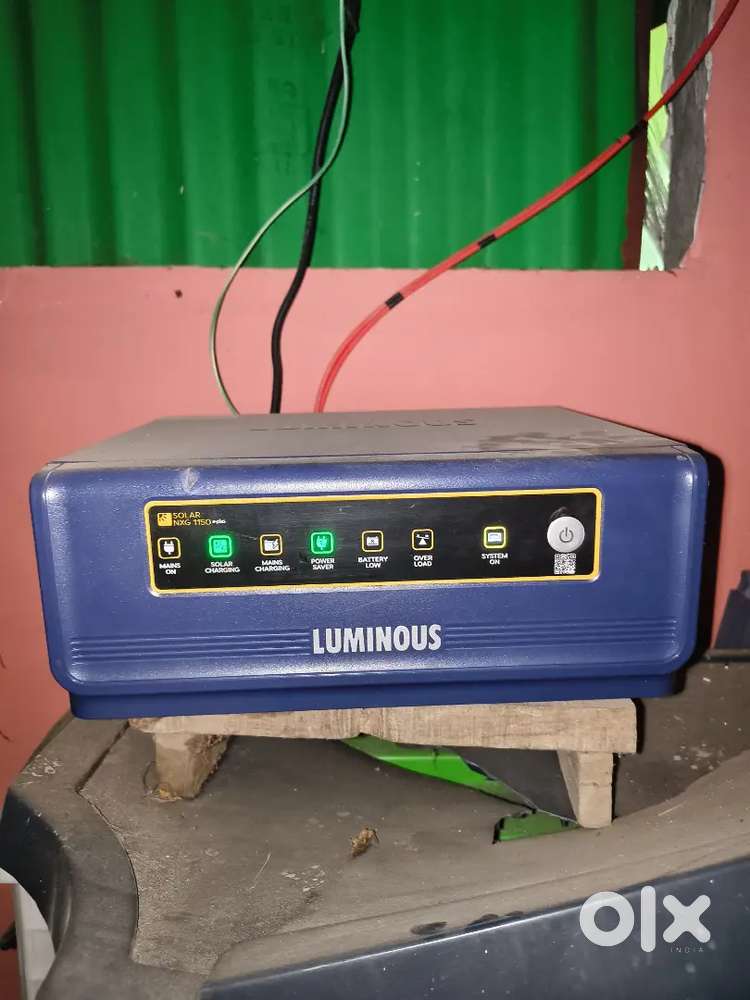 Inverter 1150w battery 200w solar 2=670w 2mh