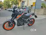 2019 model ktm duke 125 cc